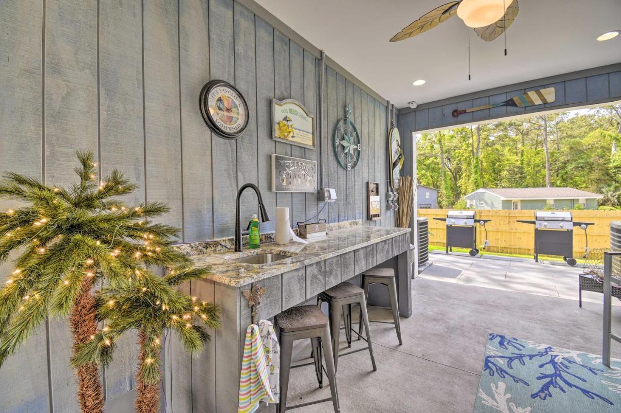 Ocean Isle Beach Home With Shared Lanai And Grill Экстерьер фото